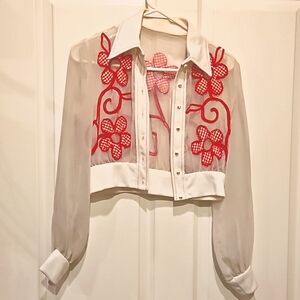 Vintage Embroidered Blouse